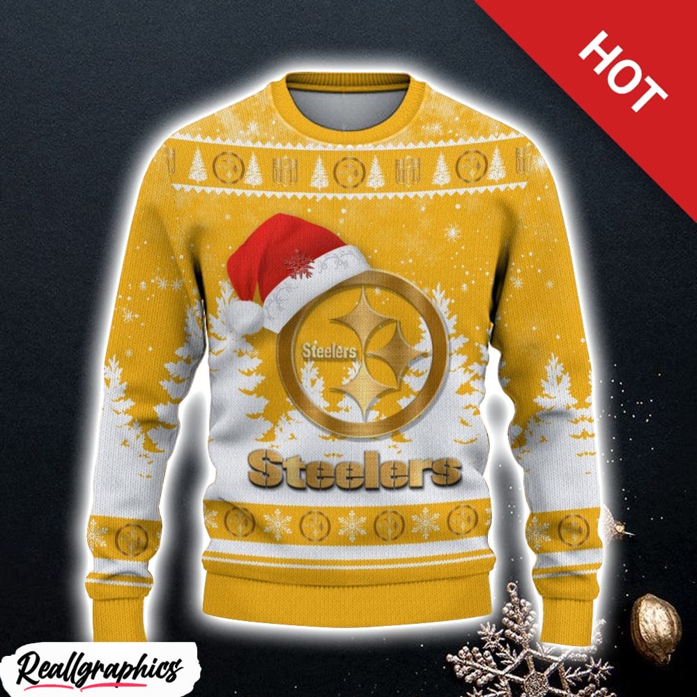 pittsburgh steelers ugly christmas sweater 3d gift for christmas