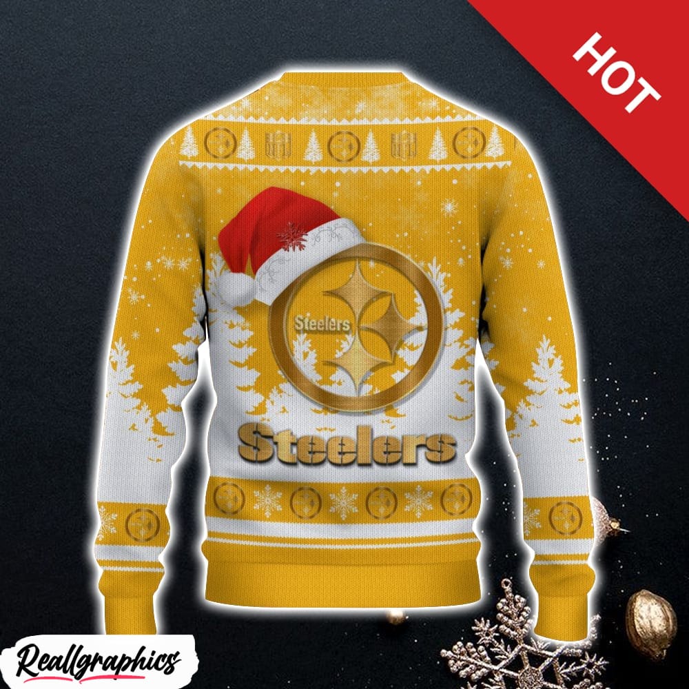 pittsburgh steelers ugly christmas sweater 3d gift for christmas