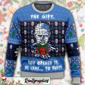the-gift-hellraiser-ugly-christmas-sweater-1