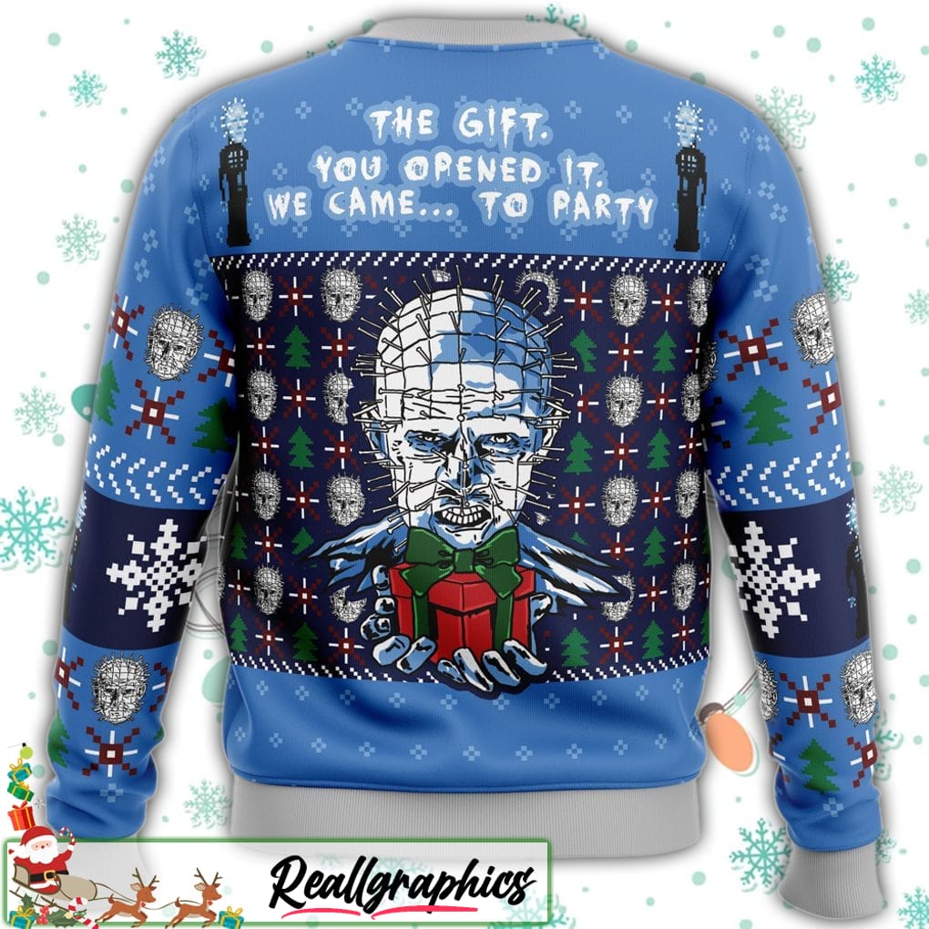 the-gift-hellraiser-ugly-christmas-sweater-2