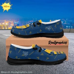 west-virginia-mountaineers-team-logo-print-hey-dude-shoes-design