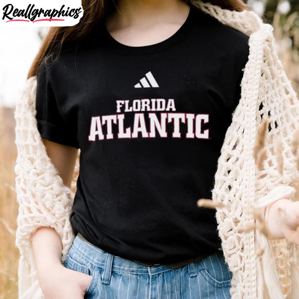 adidas florida atlantic owls blue t shirt