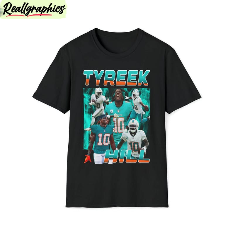 awesome tyreek hill shirt, vintage 90s football short sleeve unisex t shirt