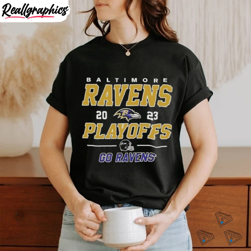 baltimore ravens 2023 playoffs go ravens shirt