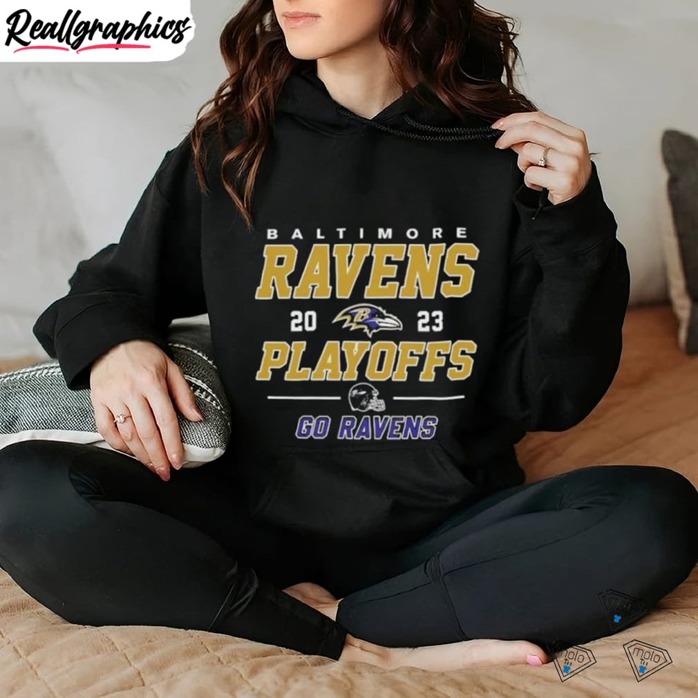 baltimore ravens 2023 playoffs go ravens shirt