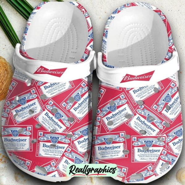 budweiser-beer-clogs-crocband-comfortable-shoes-for-men-women