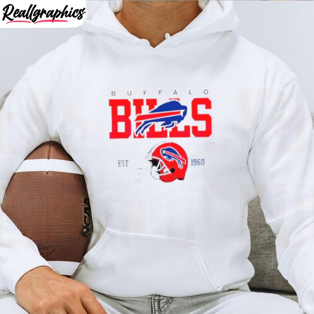 buffalo bills football helmet 1960 classic shirt