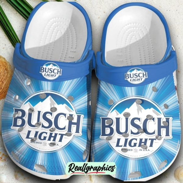 busch-light-beer-clogs-crocband-shoes-comfortable-for-men-women