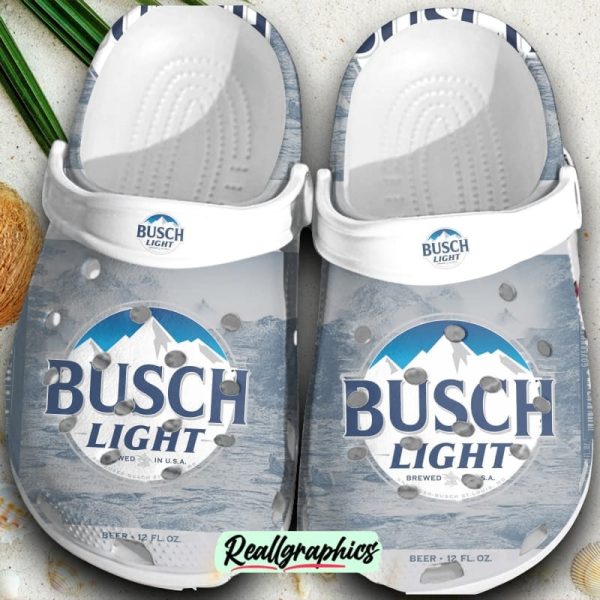 busch-light-beer-clogs-crocs-crocband-shoes-comfortable-for-men-women