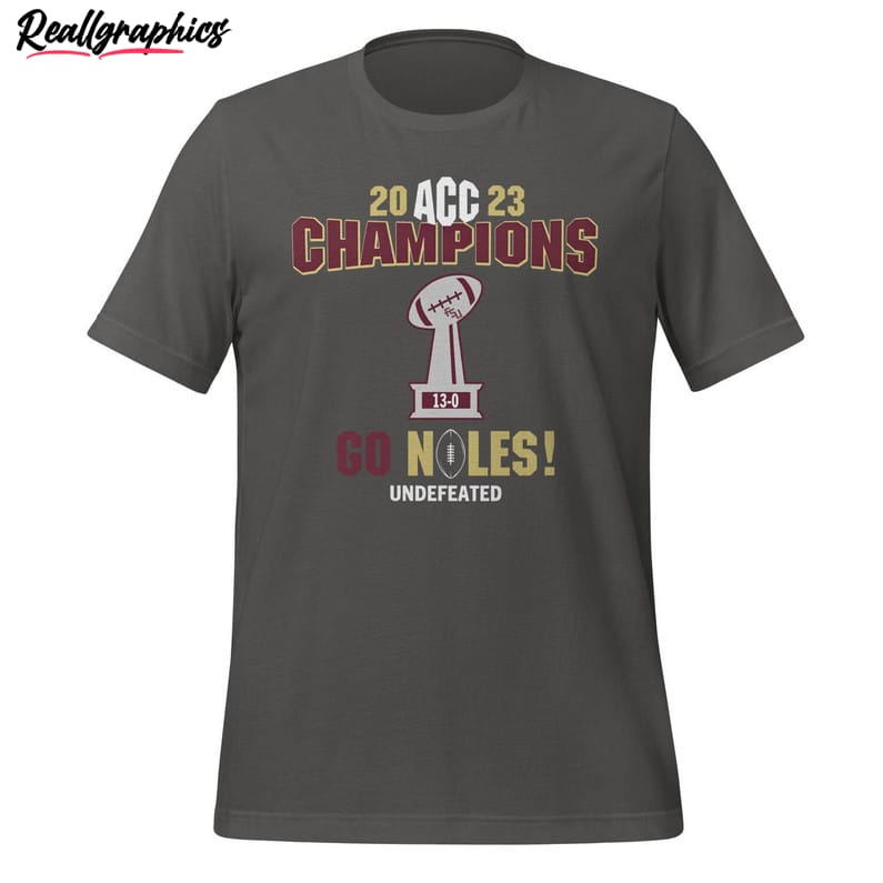 championship go noles t shirt, fsu afc championship shirt unisex hoodie