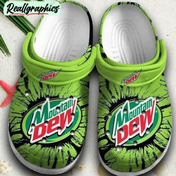 drink-mountain-dew-gift-for-lover-rubber-clog-shoes-comfy-footwear-classic-clogs