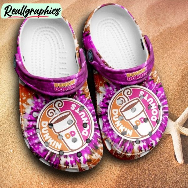 dunkin-donuts-coffee-drink-ii-gift-rubber-clog-shoes-comfy-footwear