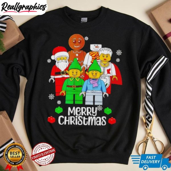 merry-christmas-building-bricks-santa-elf-snowman-figures-t-shirt-2