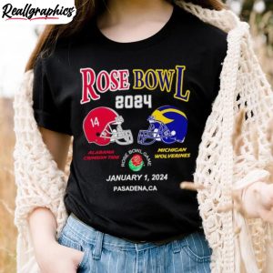 new-rose-bowl-2024-alabama-crimson-tide-vs-michigan-wolverines-january-1-shirt
