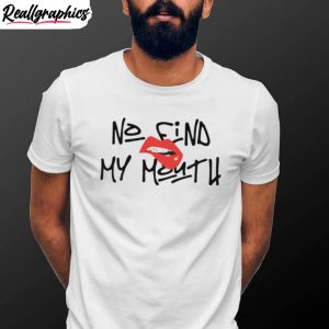 no-find-my-mouth-angel-shirt