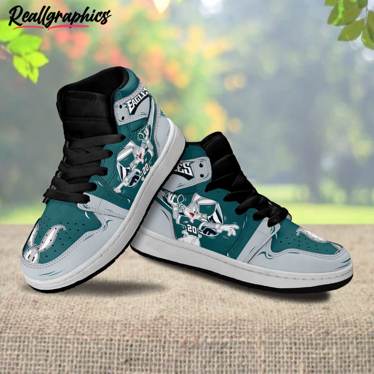 philadelphia-eagles-bugs-bunny-air-jordan-high-sneakers-custom-sport-shoes-2-1