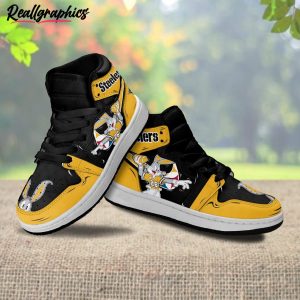 pittsburgh-steelers-bugs-bunny-air-jordan-high-sneakers-custom-sport-shoes-2-1