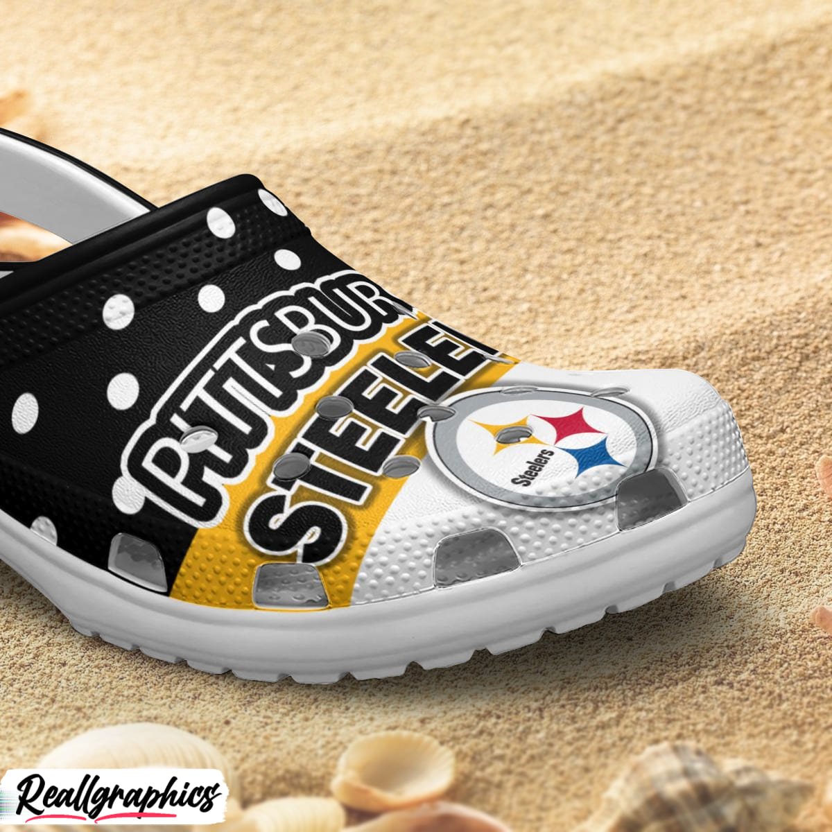 pittsburgh steelers trending style crocs shoes, pittsburgh steelers footwear