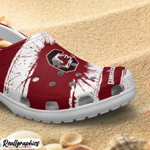 south-carolina-gamecocks-ink-splash-crocs-shoes-2