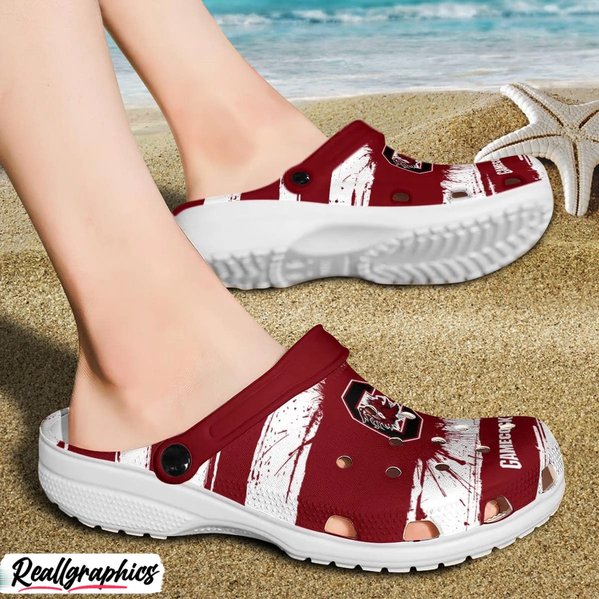 south-carolina-gamecocks-ink-splash-crocs-shoes-3