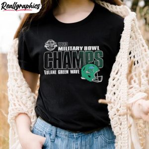 tulane-green-wave-champions-2023-military-bowl-shirt