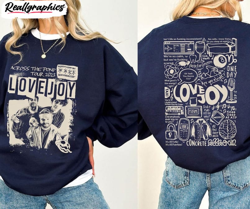 vintage lovejoy band shirt, lovejoy band merch lyric album shirt, hoodie