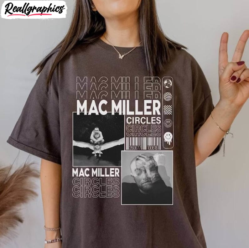 vintage mac miller circles shirt, comfort mac miller sweatshirt unisex hoodie