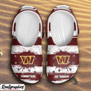 washington-football-team-ink-splash-crocs-shoes