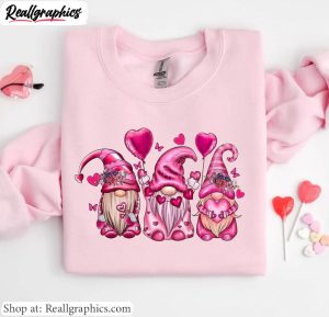 awesome-gnome-hearts-crewneck-love-gnome-valentines-sweatshirt-sweatshirt