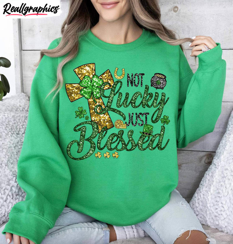 bible verses sweatshirt , not lucky simply blessed roman shirt crewneck