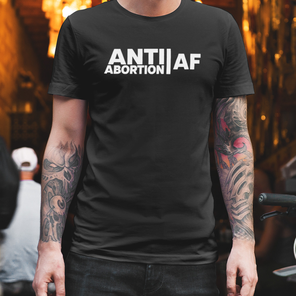 bryan kemper wearing anti abortion af shirt