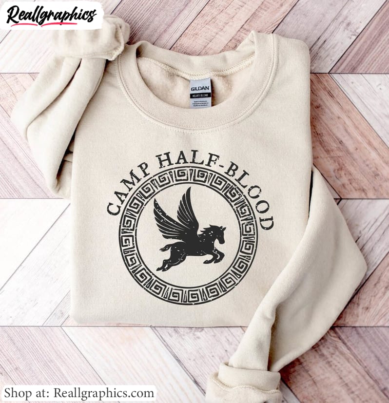 camp halfblood percy jackson sweatshirt, groovy camp halfblood shirt crewneck