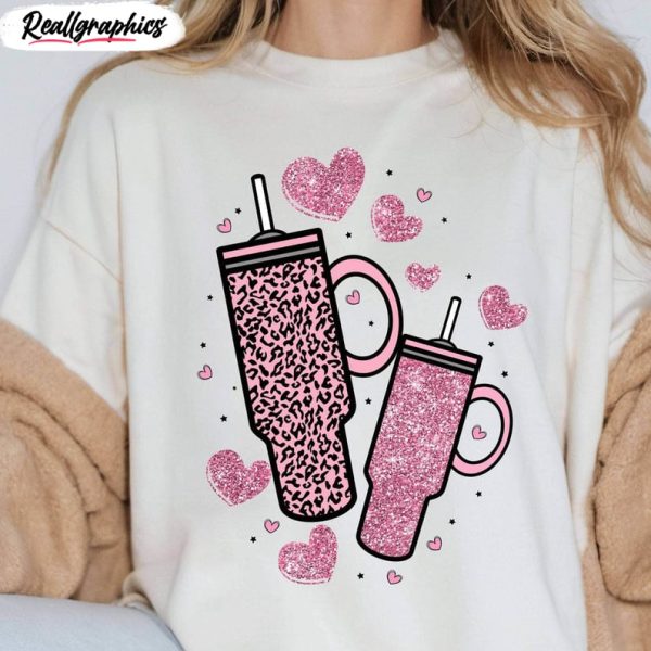 candy heart tumbler inspired t shirt, obsessive cup disorder valentine's day shirt hoodie