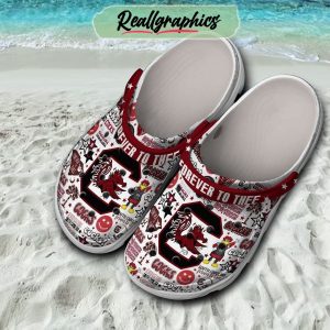 south carolina gamecocks forever to thee go cocks 3d printed classic crocs