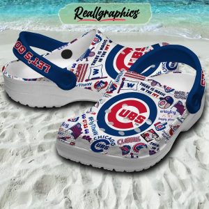 chicago cubs let's go cubbies there is magic in the ivy 3d printed classic crocs, cubs gear