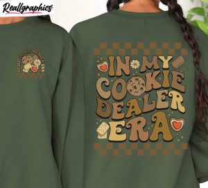 cookie dealer shirt, in my cookie dealer era crewneck unisex hoodie