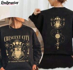 crescent city otter postal service sweatshirt , crescent city unisex hoodie sweatshirt crewneck