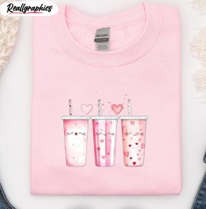 cute obsessive cup disorder valentine's day shirt, valentines candy crewneck t shirt