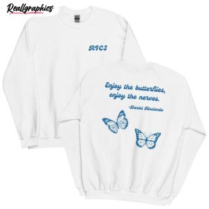 daniel ricciardo enjoy the butterfly cute shirt, enjoy the butterflies formula t shirt hoodie