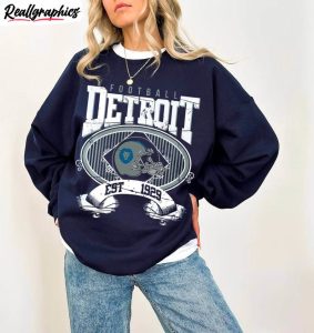 detroit lions shirt, detroit lions football short sleeve unisex hoodie