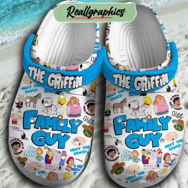 family guy the griffin only on comedy central 3d printed classic crocs