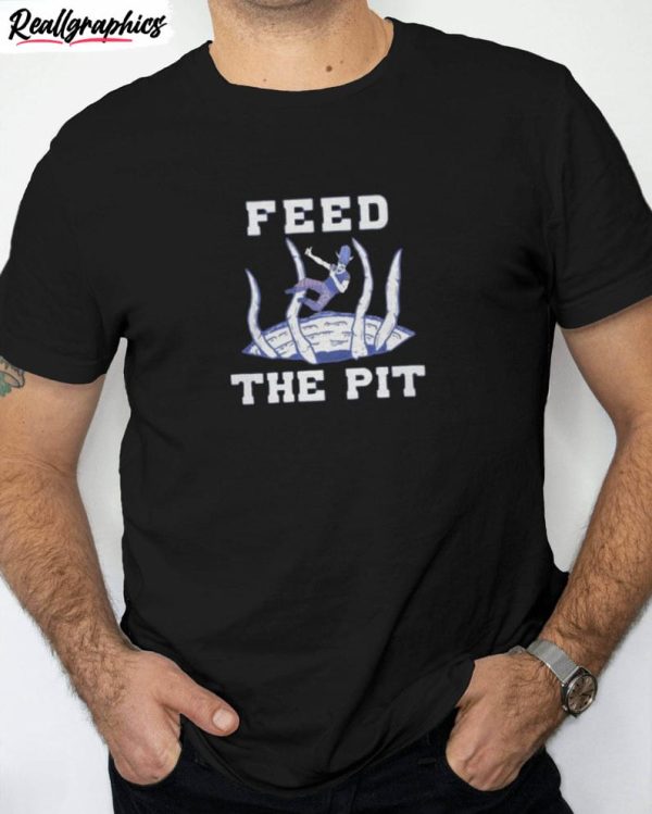 feed the pit buffalo bills shirt, sweater crewneck gift for men