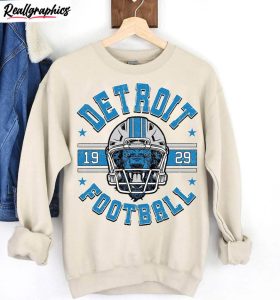 funny detroit lions shirt, football long sleeve unisex hoodie