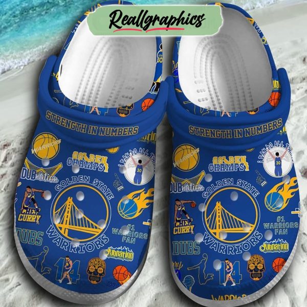 golden state warriors champs blue design crocs, warriors unique gifts