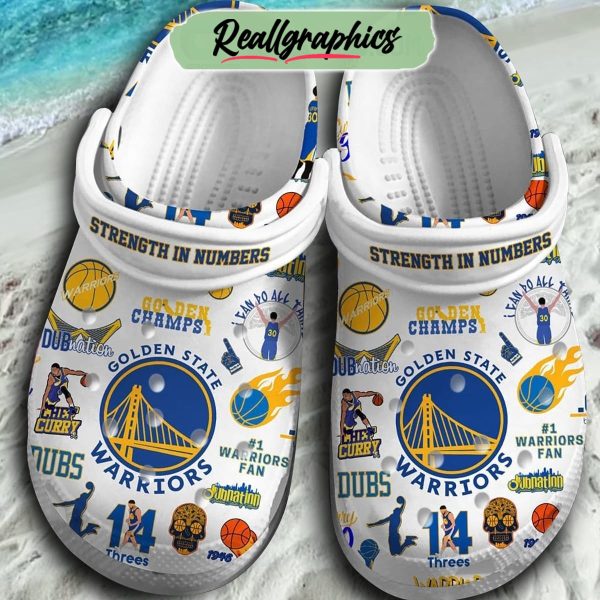 golden state warriors champs crocs white edition, warriors shoes