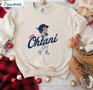 groovy-shohei-ohtani-shirt-los-angeles-baseball-logo-short-sleeve-sweater