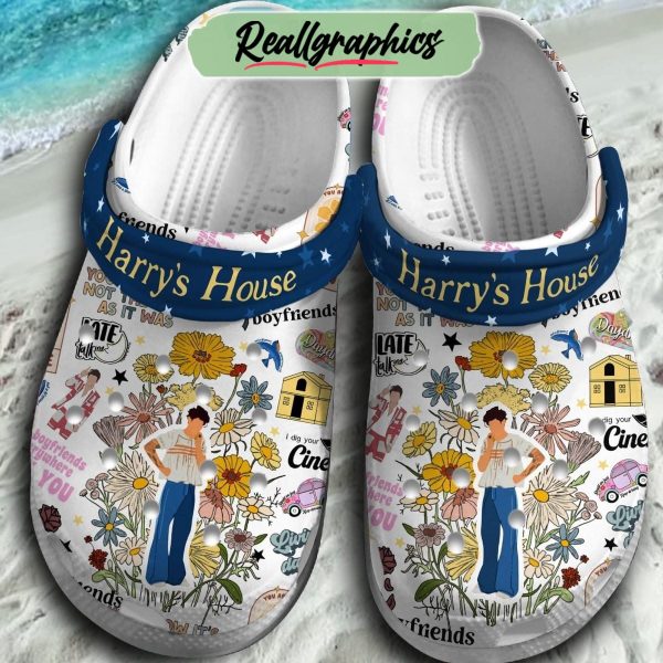harry's house harry styles 3d printed classic crocs