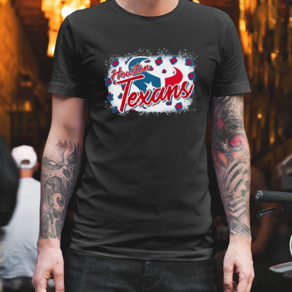 houston texans nfl football team leopard color shirt