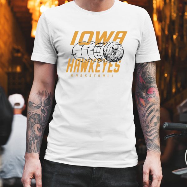 iowa hawkeyes basketball logo shirt