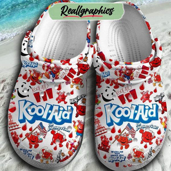 kool aid party wake up and smell it 3d printed classic crocs